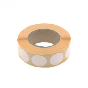 Pastilha Autocolante Branca 20mm