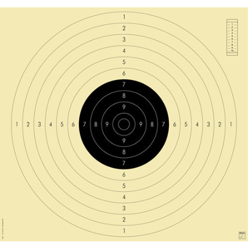 Klamer Alvo Pistola Livre/Standard ISSF