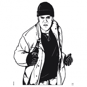 Klamer Alvo Homem com Garrafa